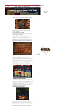 Traditional Kombucha: Exploring Its Global Roots and Rise in Dubai's