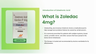 Zoledronic Acid Information PPT