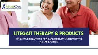 LiteGait LiteGait Therapy  LiteGait Products