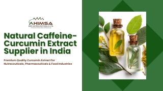 Curcumin The Golden Spice