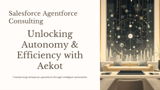 Unlock Business Potential with Salesforce Agentforce Consulting