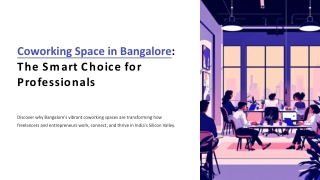 Discover the Best Coworking Spaces in Bangalore with Qdesq