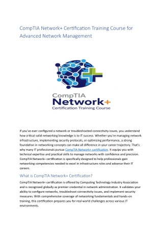 CompTIA Network  (1)