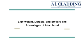 Lightweight, Durable, and Stylish_ The Advantages of Alucobond