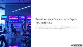 PPC Marketing Services by JIM Digital Services – Drive Business Growth