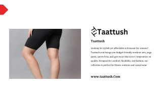 Affordable Activewear for Women