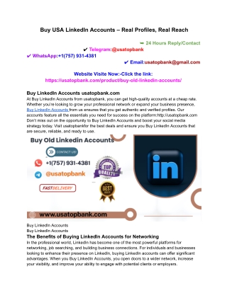 Buy USA LinkedIn Accounts – Real Profiles, Real Reach (1)