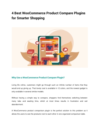 4 Best WooCommerce Product Compare Plugins for Smarter Shopping