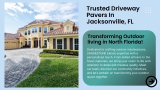 Trusted Driveway Pavers In Jacksonville, FL