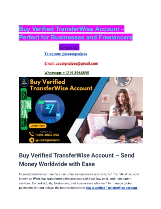 Wise Security Tips – Keep Your International Payments Safe