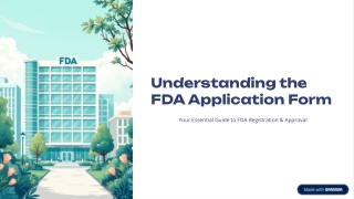 FDA Application Form Thailand – Registration & Compliance Guide
