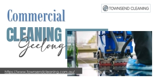 Boost Your Business Image With Townsend Cleaning In Geelong