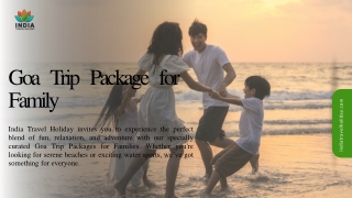 Goa Tour Package for Family