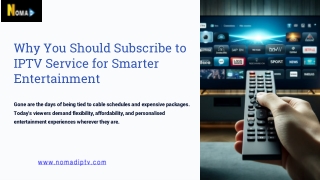 Top Benefits When You Subscribe To IPTV Service