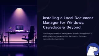 Install Local Doc Manager for Windows – Quick Setup