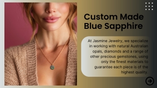 Custom Made Blue Sapphire