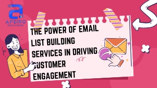 The Power of Email List Building Services in Driving Customer Engagement