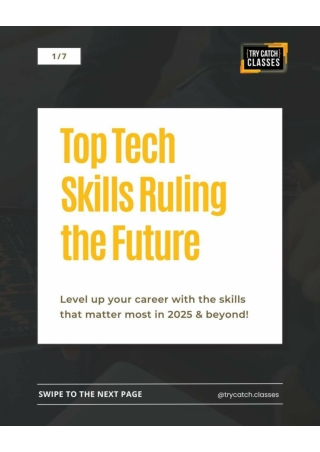 Top Tech Skills to Learn in 2025 for High-Paying Careers