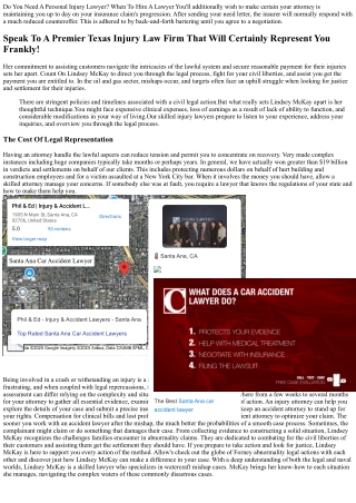 When Should You Employ A Personal Injury Lawyer? Key Elements To Take Into Consi