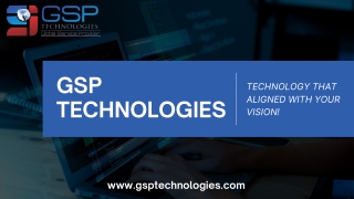 European B2B Marketplace - GSP Technologies