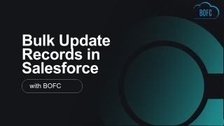 Mass Update Record Types & Picklist values in Salesforce