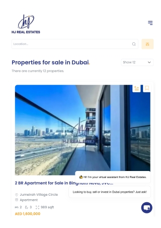 Buying Property in Dubai for Rental Income - HJ Real Estates