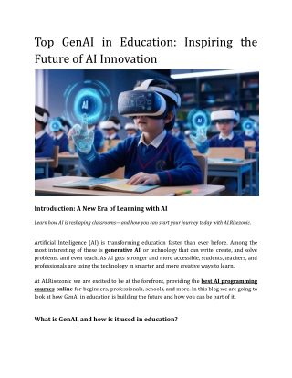 Top GenAI in Education_ Inspiring the Future of AI Innovation_compressed