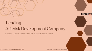 Xinzex – Trusted Asterisk Development Company for VoIP