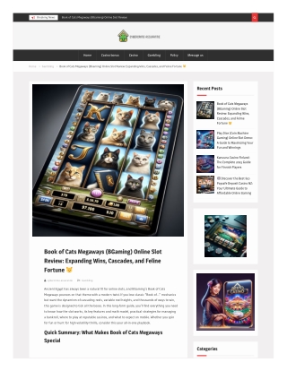 Book of Cats Megaways