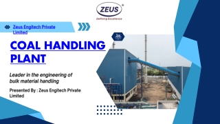 Coal Handling Plant by Zeus Engitech Private Limited