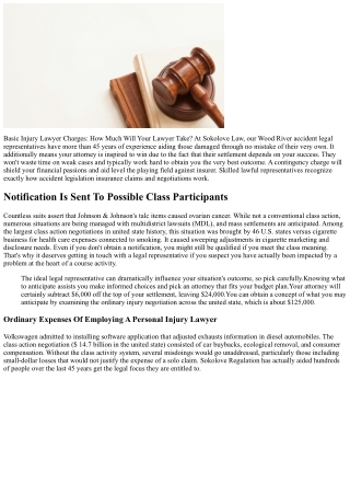 How Much Does A Personal Injury Attorney Charge?