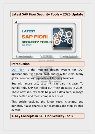 SAP BTP CAP Course Online and SAP BTP CAP Training in India