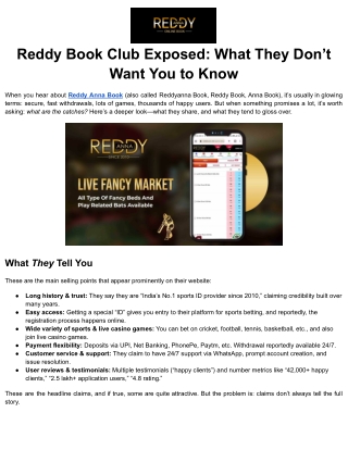 Reddy Book Club Exposed_ What They Don’t Want You to Know