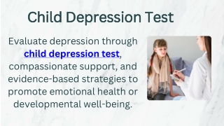 Child Depression Test