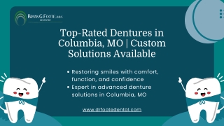 Top-Rated Dentures in Columbia, MO  Custom Solutions Available