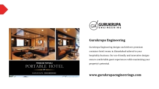 Container Hotel Rooms in Ahmedabad