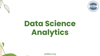 Data Science Analytics | IABAC
