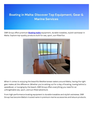 Rental Management Malta