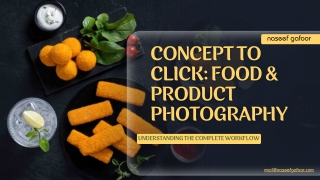Concept to Click Mastering Food & Product Photography from Idea to Image (1)