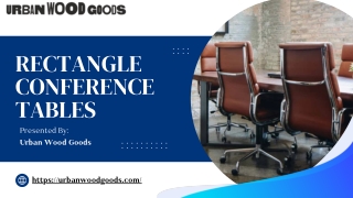 Rectangle Conference Tables by Urban Wood Goods – Durable & Stylish Solutions