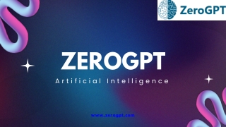 Detect ChatGPT Content with ZeroGPT – Free AI Detector