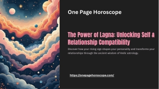 The Power of Lagna: Unlocking Self & Relationship Compatibility