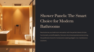 Marble-Look Shower Panels