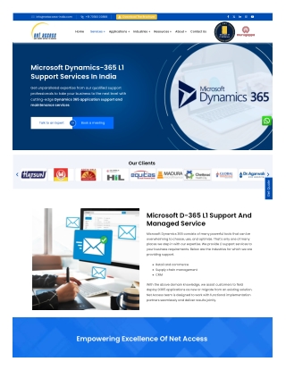 Reliable Microsoft Dynamics 365 L1 Support Services