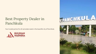 Best property dealer in Panchkula