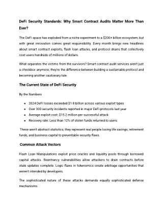 DeFi Security Standards_ Why Smart Contract Audits Matter More Than Ever_