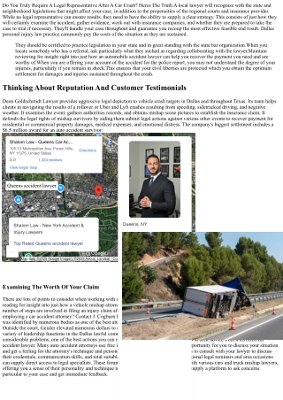Selecting A Car Accident Legal Representative In Dallas, Tx