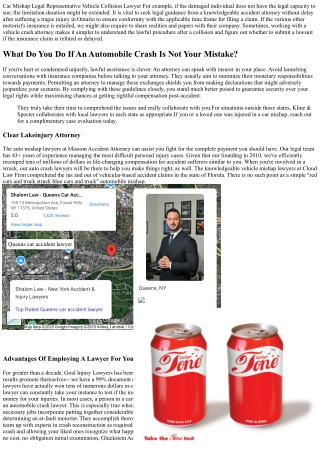 Legal Actions Adhering To A Vehicle Accident: A Guide For Targets American Judic