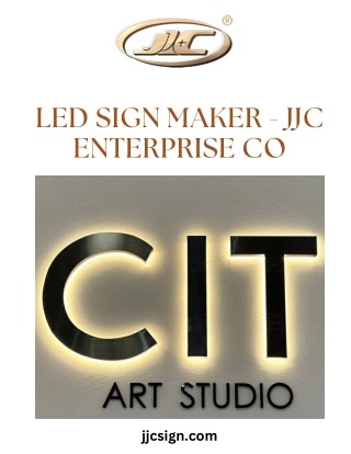 LED Sign Maker - JJC Enterprise Co