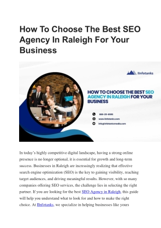 SEO Agency In Raleigh